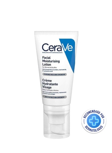 Imagen de CeraVe Loción Hidratante Facial de Noche de 52 ml