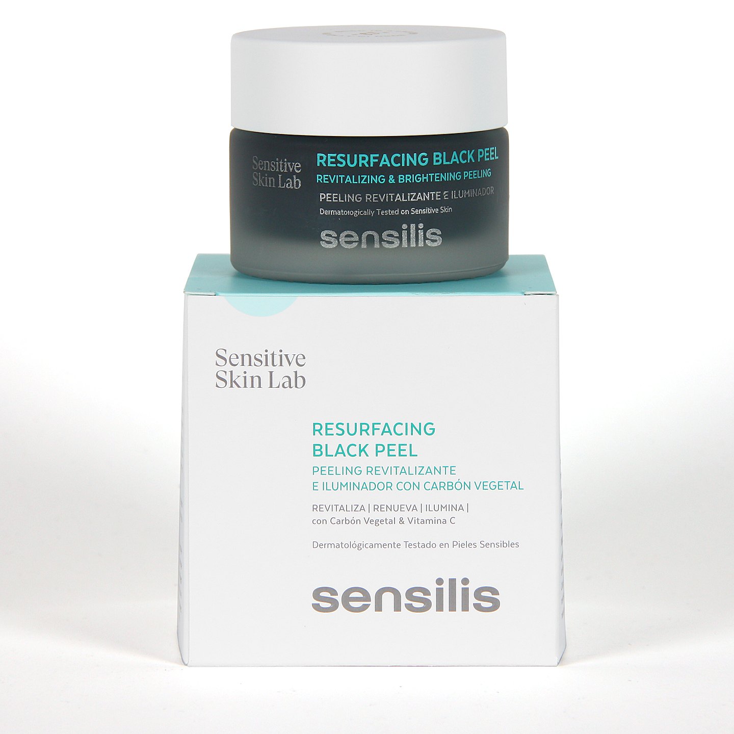 Sensilis Sensitive Skin Lab Peeling Revitalizante Iluminador Con Carbon Vegetal